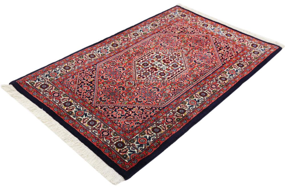 Perser Rug - Bidjar - 135 x 85 cm - red