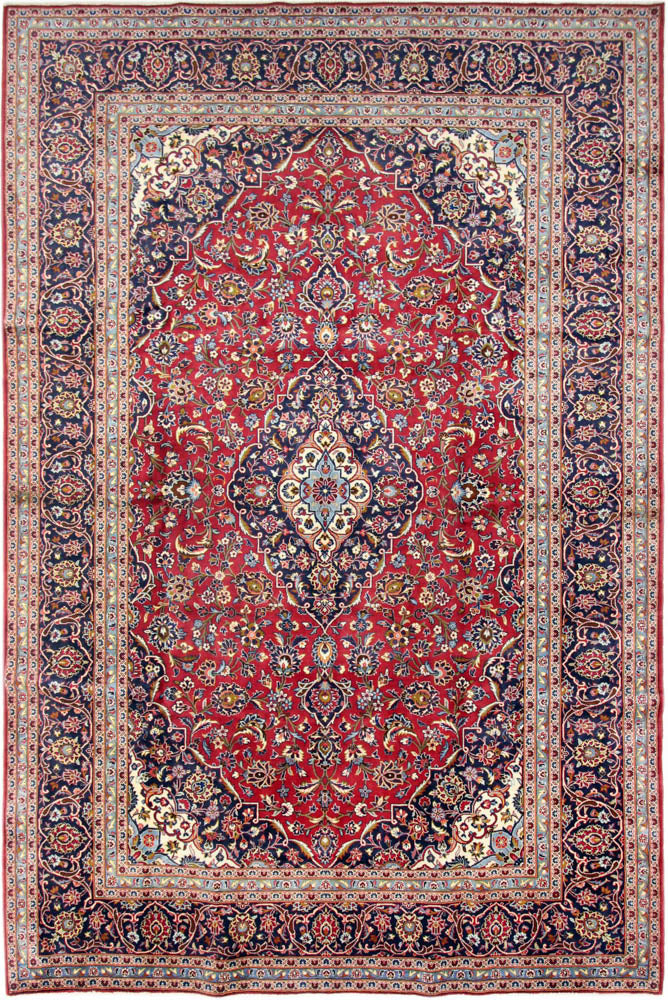 Perser Rug - Keshan - 360 x 245 cm - red