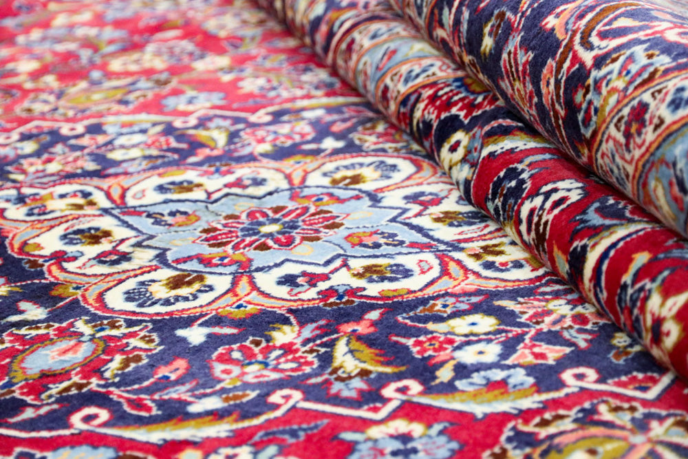 Perser Rug - Keshan - 360 x 245 cm - red