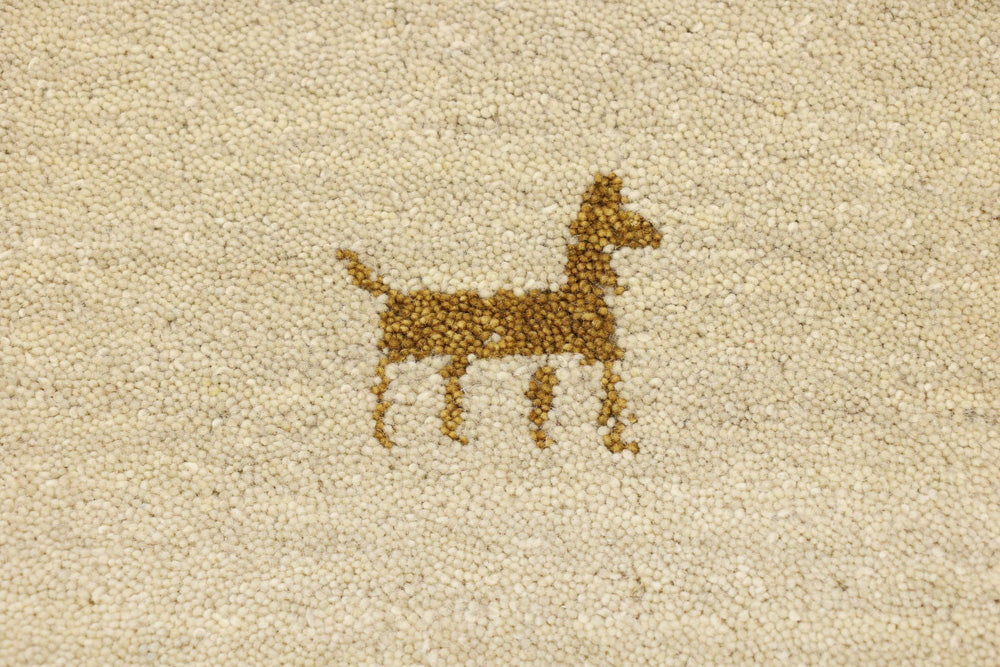 Runner Gabbeh Rug - Indus - 300 x 80 cm - sand