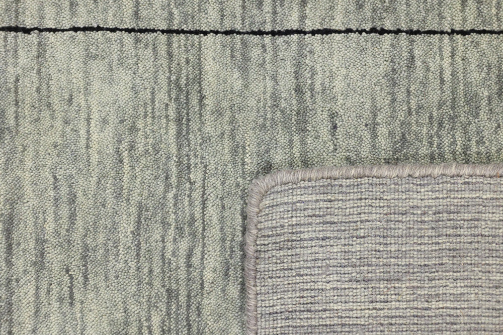 Runner Gabbeh Rug - Loribaft Softy - 203 x 83 cm - grey