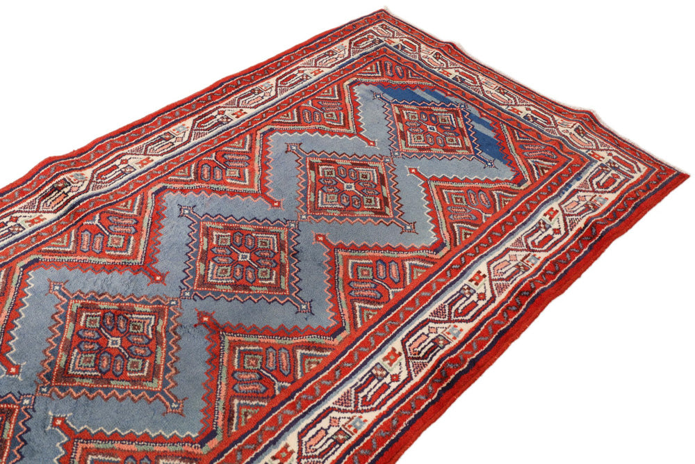 Runner Turkaman Rug - 535 x 90 cm - rust