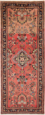 Runner Perser Rug - Classic - 195 x 75 cm - red