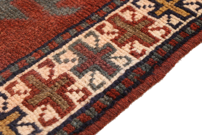 Runner Perser Rug - Nomadic - 195 x 65 cm - red