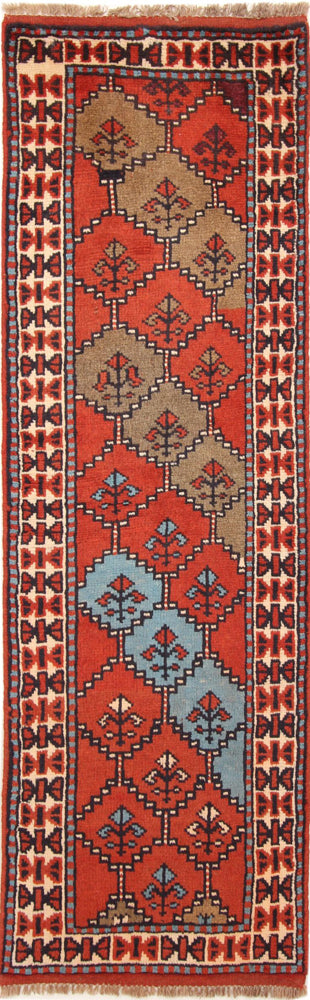 Runner Perser Rug - Nomadic - 190 x 60 cm - red