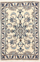 Perserteppich - Nain - 90 x 60 cm - creme