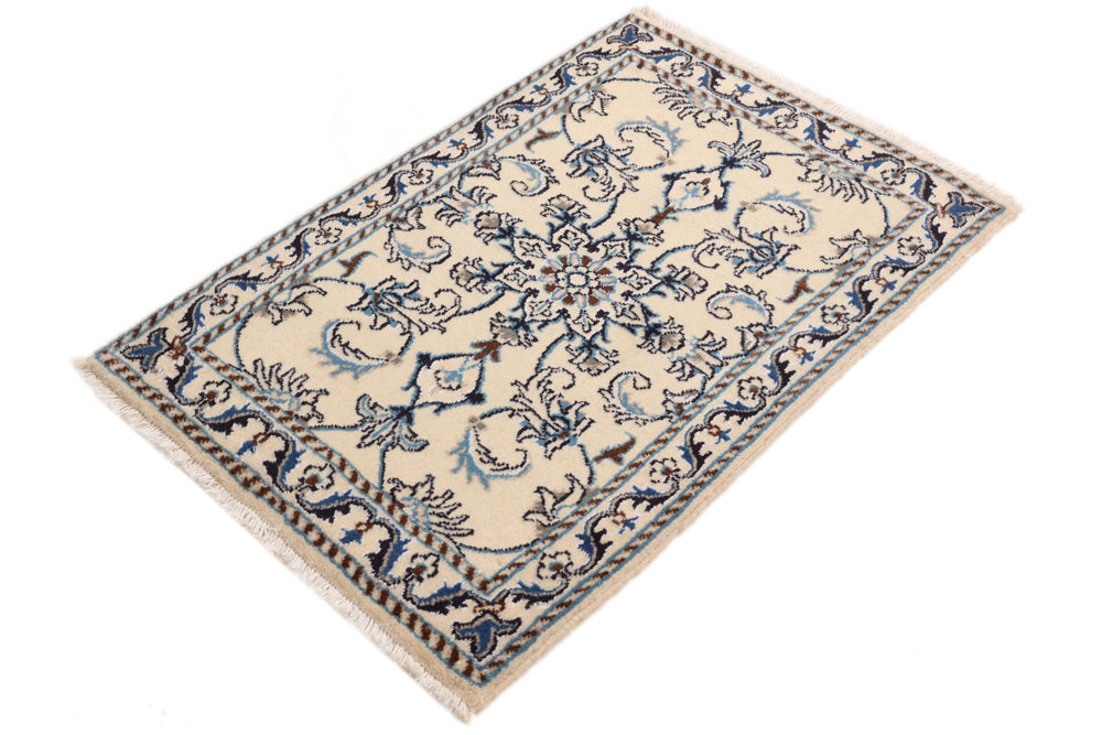 Perser Rug - Nain - 90 x 60 cm - cream