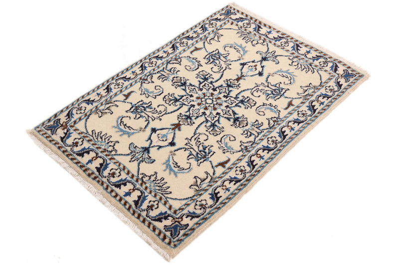 Perser Rug - Nain - 90 x 60 cm - cream