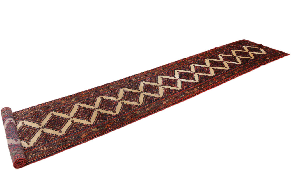 Runner Perser Rug - Nomadic - 545 x 90 cm - rust