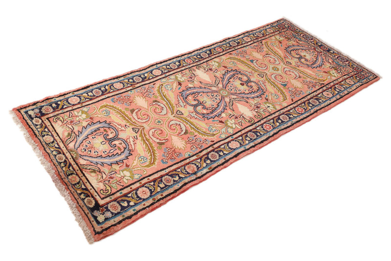 Runner Perser Rug - Classic - 188 x 77 cm - light red