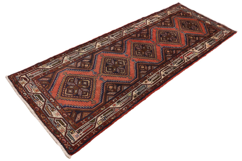 Runner Perser Rug - Nomadic - 207 x 79 cm - rust
