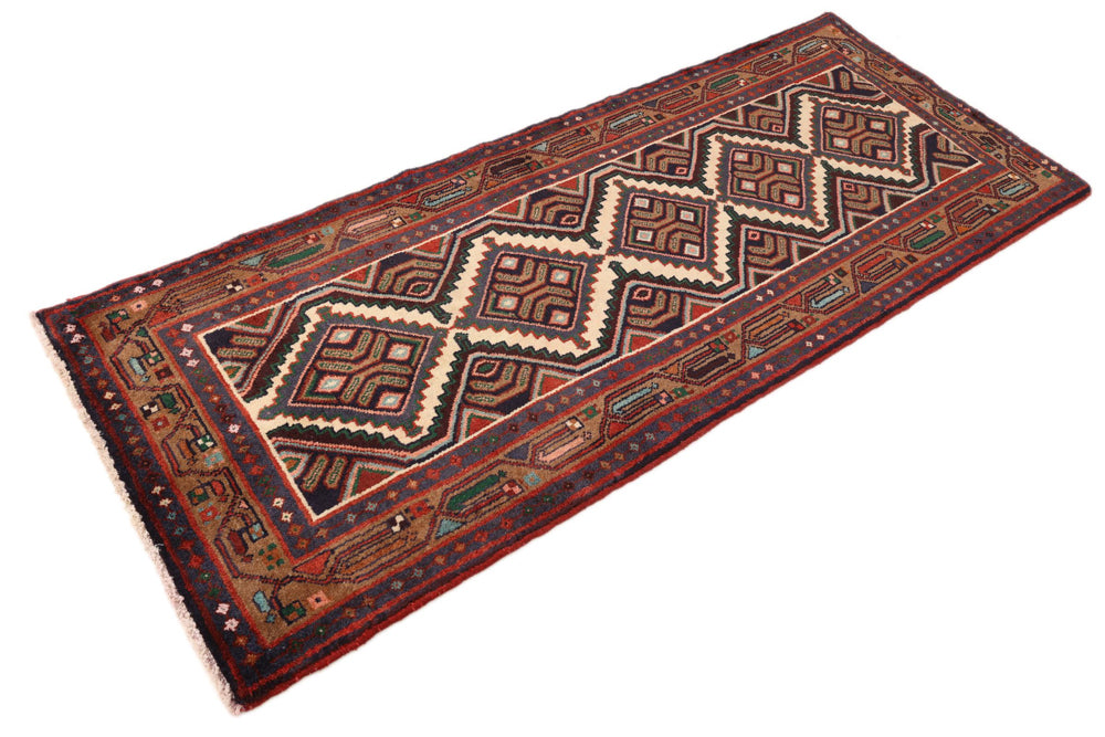 Runner Perser Rug - Nomadic - 188 x 76 cm - rust