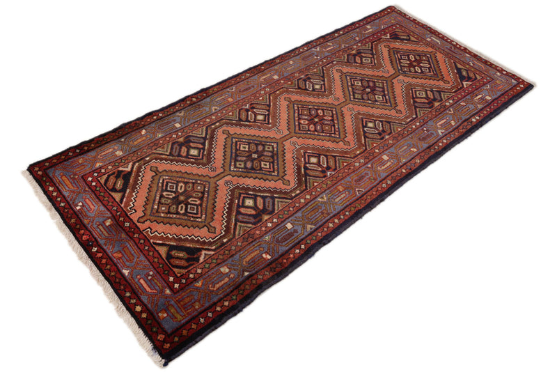 Runner Perser Rug - Nomadic - 180 x 80 cm - rust
