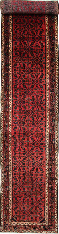 Runner Perser Rug - Nomadic - 485 x 85 cm - dark red