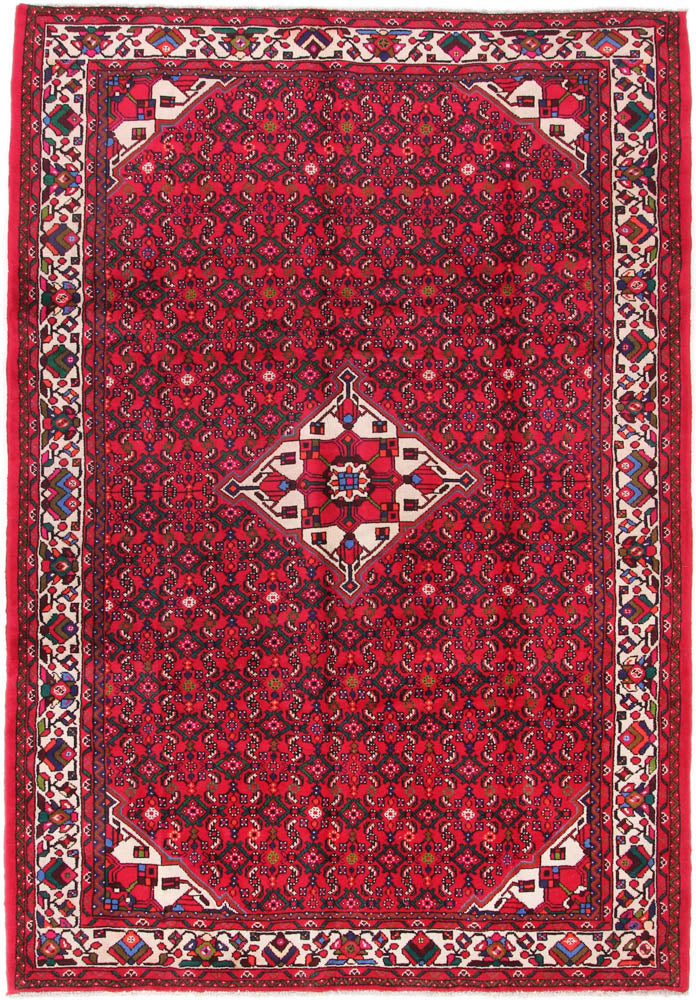 Perser Rug - Nomadic - 295 x 200 cm - dark red