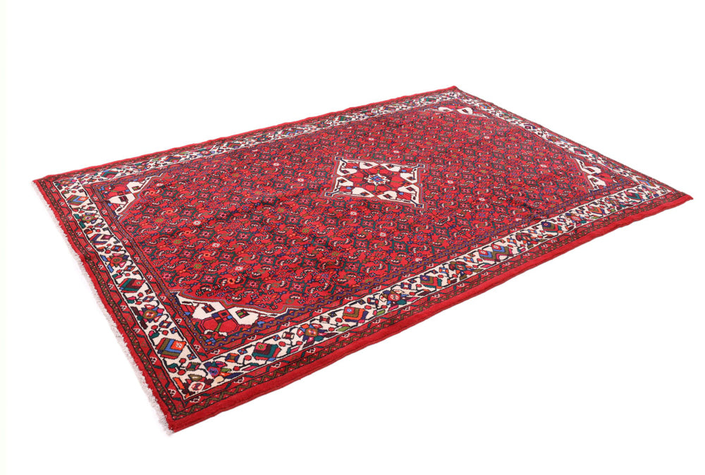 Perser Rug - Nomadic - 295 x 200 cm - dark red