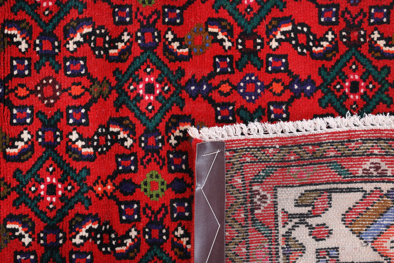 Perser Rug - Nomadic - 295 x 200 cm - dark red