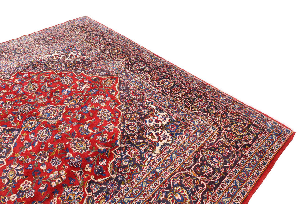 Perser Rug - Keshan - 385 x 260 cm - red