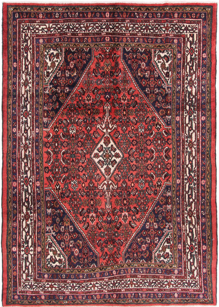 Perser Rug - Nomadic - 305 x 210 cm - dark red