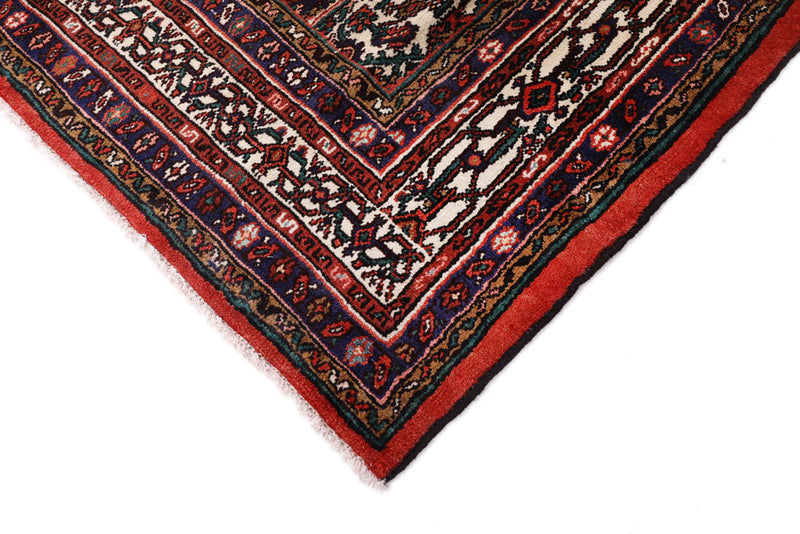 Perser Rug - Nomadic - 305 x 210 cm - dark red