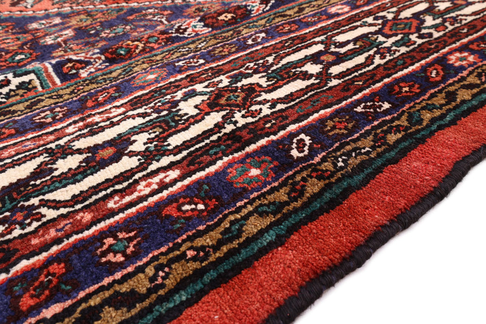 Perser Rug - Nomadic - 305 x 210 cm - dark red