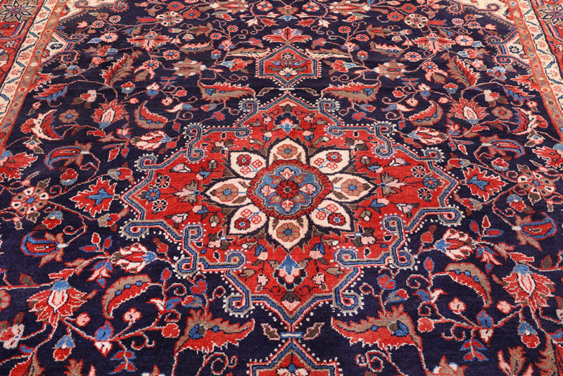 Perser Rug - Nomadic - 350 x 215 cm - dark red