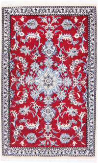 Perser Rug - Nain - 138 x 86 cm - red