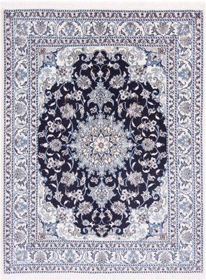 Perser Rug - Nain - 200 x 150 cm - dark blue