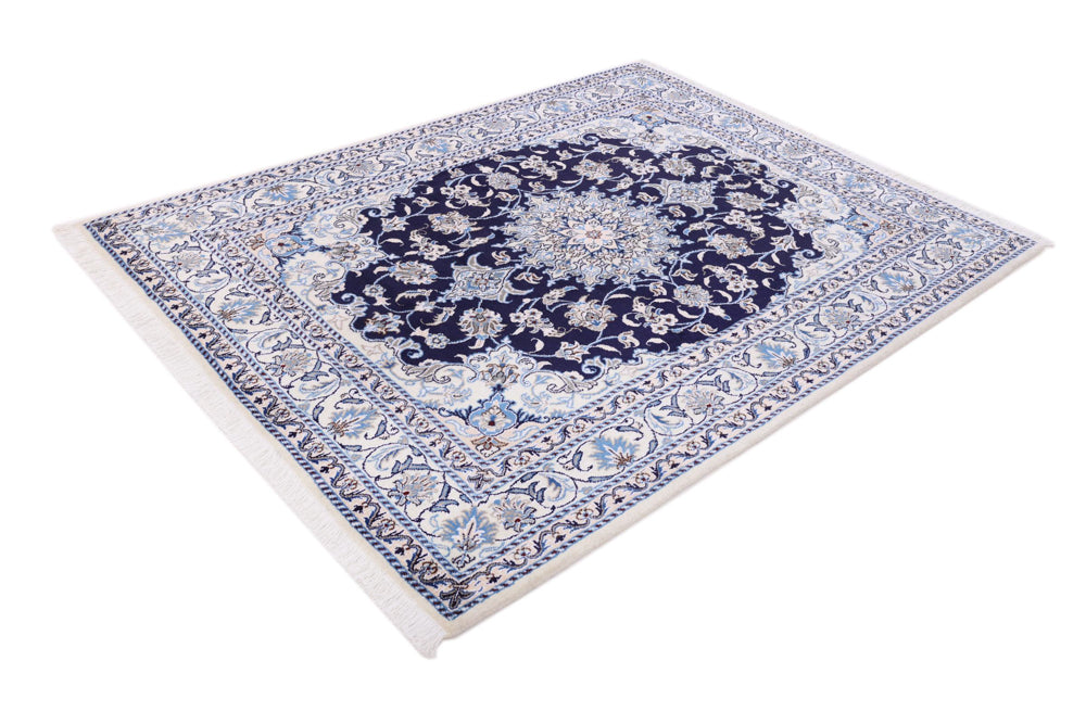 Perser Rug - Nain - 200 x 150 cm - dark blue