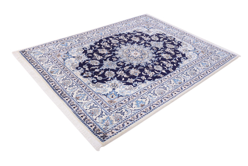Perser Rug - Nain - 200 x 150 cm - dark blue