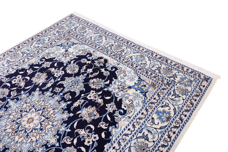 Perser Rug - Nain - 200 x 150 cm - dark blue