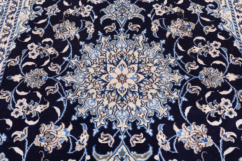 Perser Rug - Nain - 200 x 150 cm - dark blue