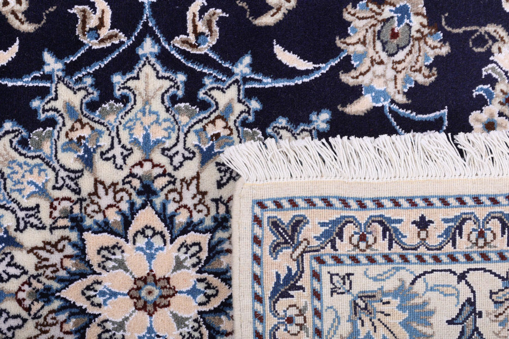 Perser Rug - Nain - 200 x 150 cm - dark blue