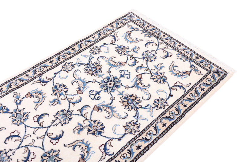 Runner Perser Rug - Nain - 382 x 79 cm - cream