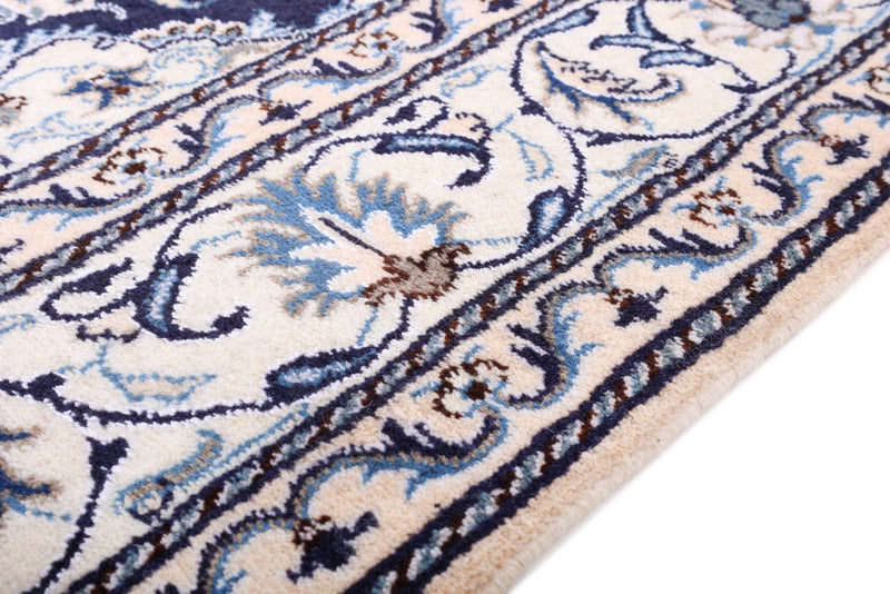 Perser Rug - Nain - 233 x 164 cm - dark blue