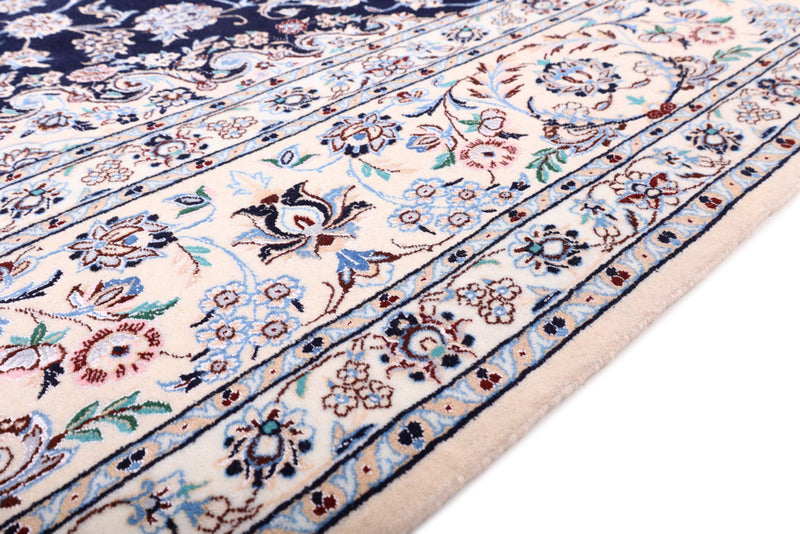 Perser Rug - Nain - Premium - 309 x 206 cm - dark blue