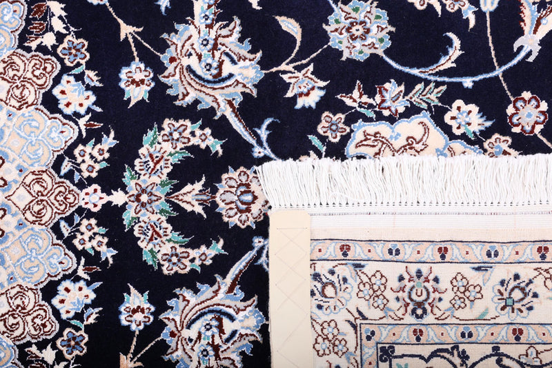 Perser Rug - Nain - Premium - 309 x 206 cm - dark blue