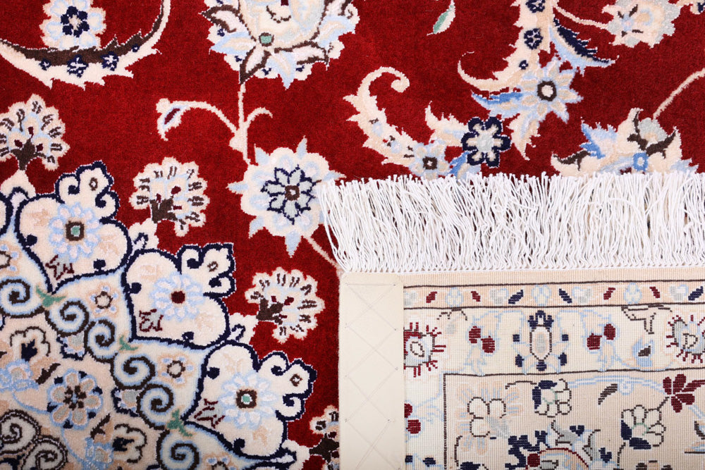 Perser Rug - Nain - Premium - 241 x 156 cm - red