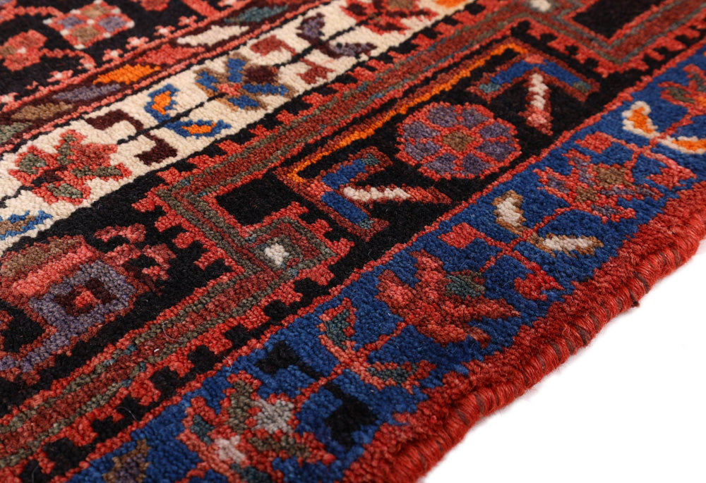 Perser Rug - Nomadic - 200 x 133 cm - dark red