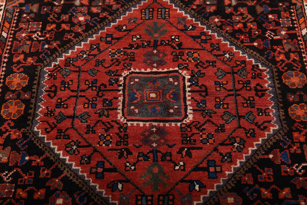 Perser Rug - Nomadic - 200 x 133 cm - dark red