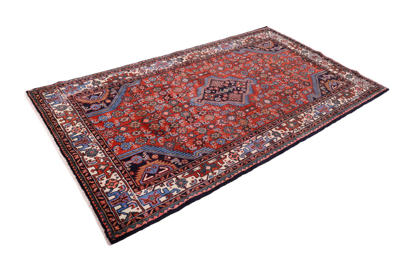 Perser Rug - Nomadic - 225 x 130 cm - dark red