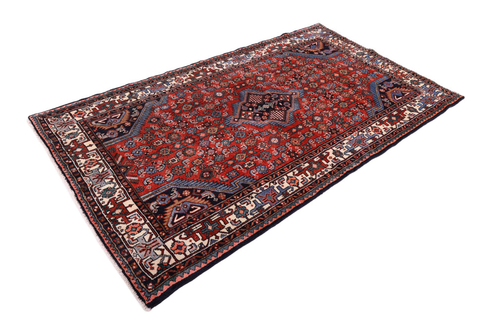 Perserteppich - Nomadic - 225 x 130 cm - dunkelrot