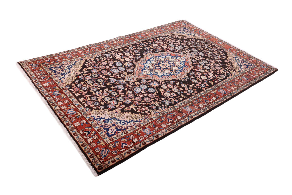 Perser Rug - Nomadic - 210 x 135 cm - dark red