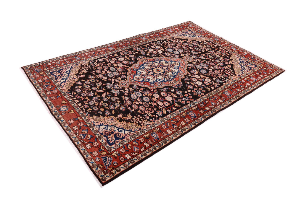 Perser Rug - Nomadic - 210 x 135 cm - dark red
