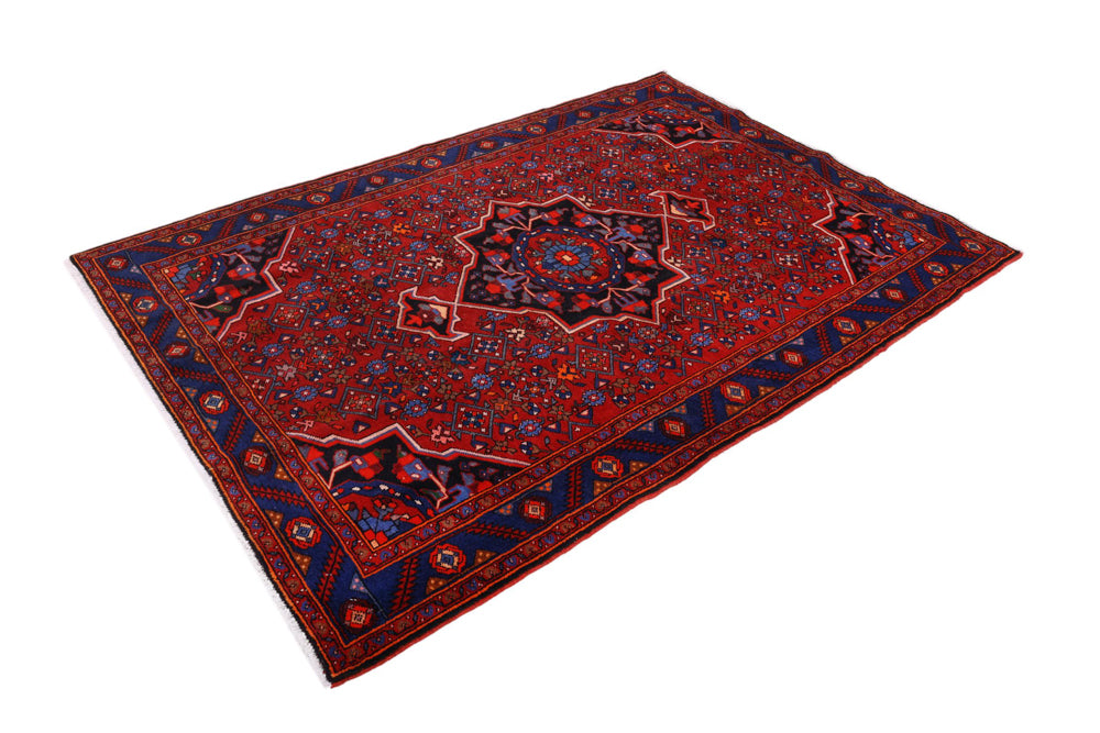 Hosseinabad Rug 205x140cm - Persian Rugs