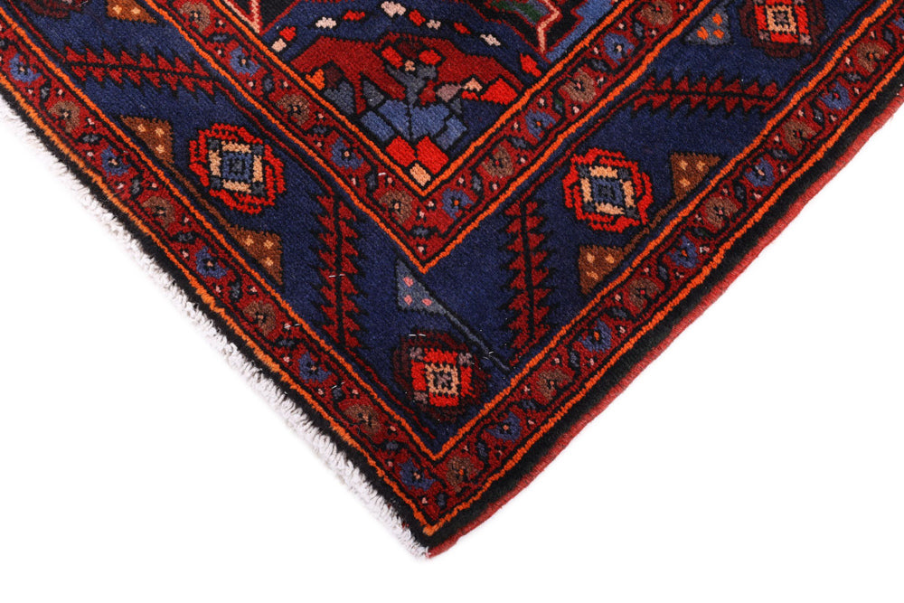 Perser Rug - Nomadic - 205 x 140 cm - dark red