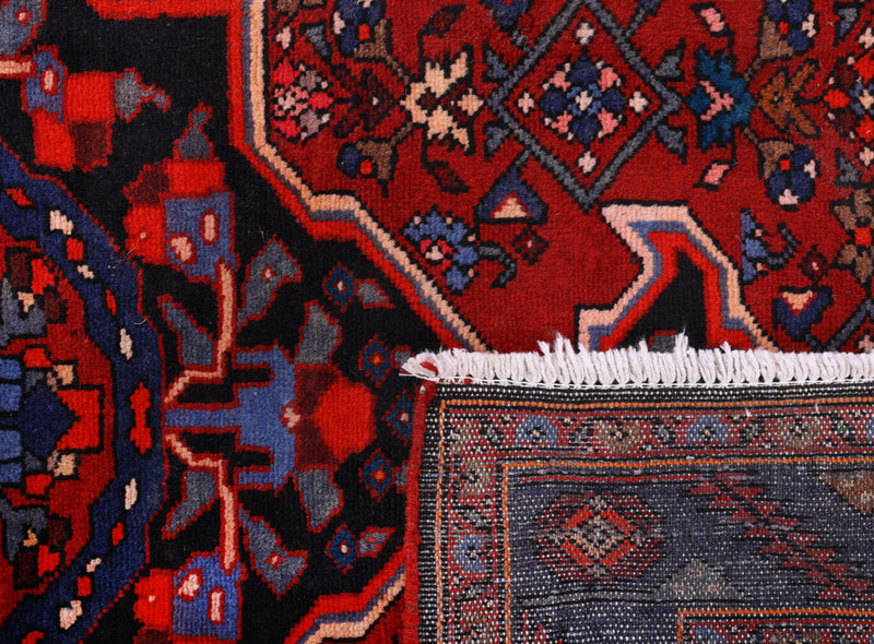 Perser Rug - Nomadic - 205 x 140 cm - dark red