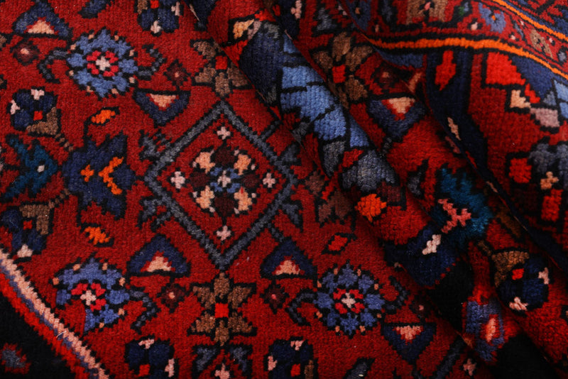 Perser Rug - Nomadic - 205 x 140 cm - dark red