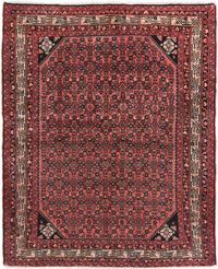 Perser Rug - Nomadic - 190 x 155 cm - dark red