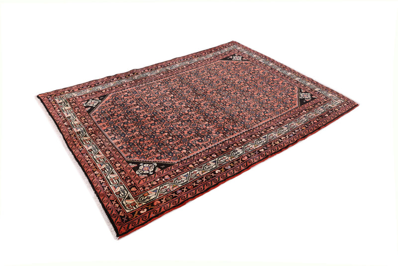 Perser Rug - Nomadic - 190 x 155 cm - dark red